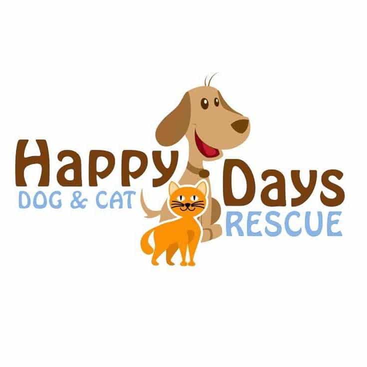 Happy Days Dog & Cat Rescue logo